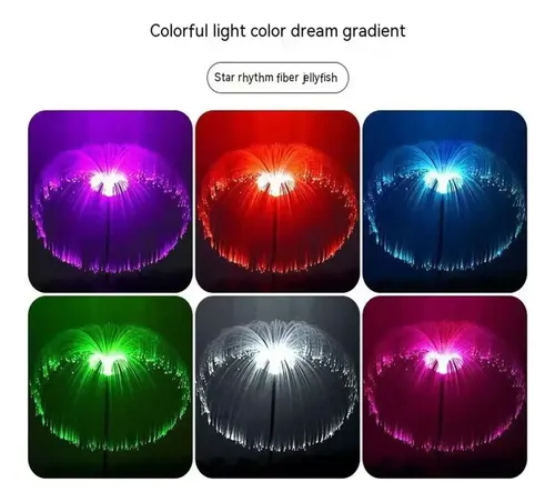 Estacas X2 luces LED medusas multicolor RGB 15119 - Image 6