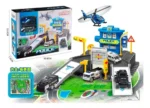 Estación juguete policía helicóptero camión 24 piezas 38005 - Image 4
