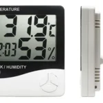 Estación meteorológica con reloj y alarma Htc1