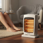 Estufa Halógena Eléctrica Giratoria 1200w 3 Potencias Hy125 - Imagen 4