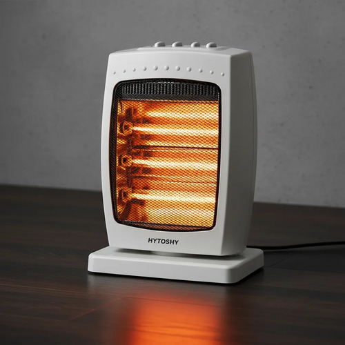 Estufa Halógena Eléctrica Giratoria 1200w 3 Potencias Hy125 - Imagen 6