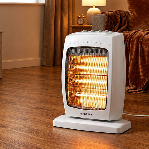 Estufa Halógena Eléctrica Giratoria 1200w 3 Potencias Hy125 - Imagen 2