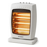 Estufa halógena eléctrica 3 potencias star trak fija 1200w