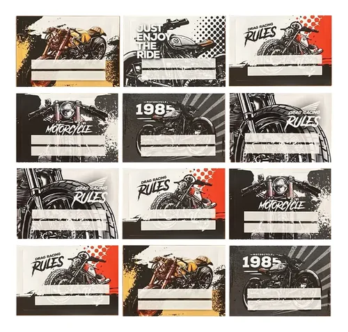 Etiquetas_Para_Cuaderno_Carpeta_X12u_Motos_Chopper_Metal_D_929912-MLA74267272110_022024-O.webp Etiquetas Para Cuaderno Carpeta X12u Motos Chopper Metal - Imagen 1