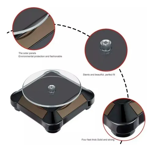 Exhibidor solar giratorio con luz - Image 4