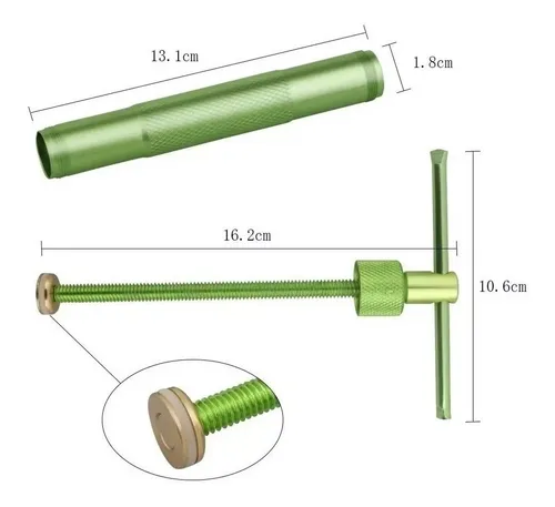 Eyector Extrusor Porcelana Masa Reposteria Arcilla 20 Discos - Image 7