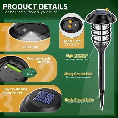 Farol estaca solar LED 7089 - Image 5