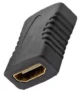 Ficha adaptador HDTV hembra extensor de cable