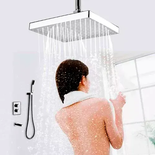 Flor de ducha con luz LED Yc-8516 - Image 3