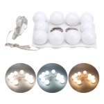 10 Focos led para espejo usb - 4,95 metros - Imagen 8