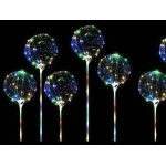 Globo transparente con alambre led rgb - Imagen 4