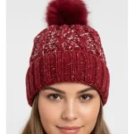 Gorro de lana pompón Hw-058