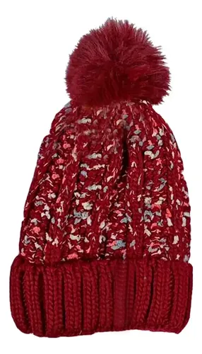 Gorro de lana pompón Hw-058 - Imagen 4
