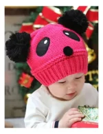 Gorro de lana diseño oso panda Hw-054 - Imagen 18