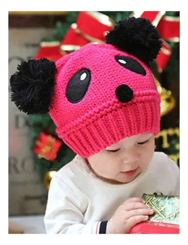 Gorro de lana diseño oso panda Hw-054 - Imagen 18