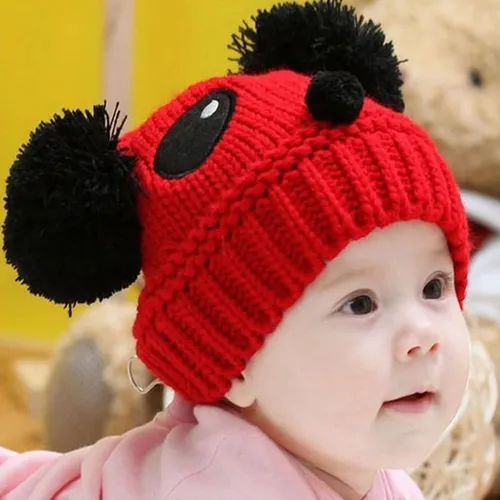 Gorro de lana diseño oso panda Hw-054 - Imagen 16
