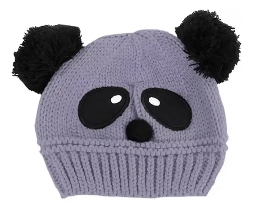 Gorro de lana diseño oso panda Hw-054 - Imagen 12