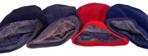 Gorro de lana liso Hw-064 - Image 13