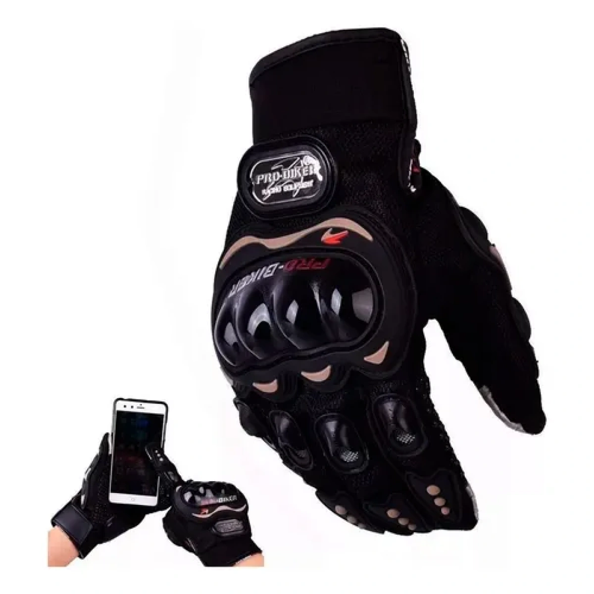 El495 Guantes pro biker de moto y bicicleta El495 - Oportunidades Vip