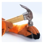 Guantes Trabajo Antideslizantes Reforzados Tela Y Goma 300# - Image 2