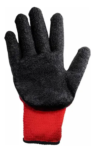 Guantes Trabajo Antideslizantes Reforzados Tela Y Goma 300# - Image 23