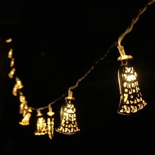 Guirnalda luces LED campanas cálidas 15311 - Image 3