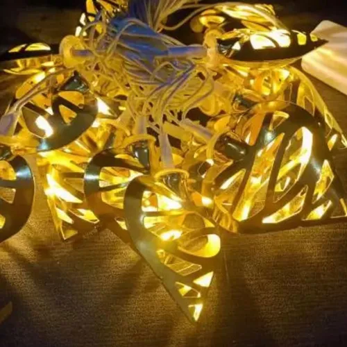 Guirnalda luces en forma de corazón LED cálidas 15314 - Image 5