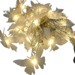 Guirnalda Led 28 Mariposas Blandas 5 Metros Calidas 220v
