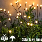 Guirnalda de luciérnagas luces 10 estacas con 60 bolas LED Lj40 - Imagen 5
