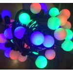 Guirnalda de luces led con bolas multicolor RGB - 7,5 mts - Image 3
