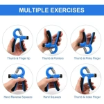 Hand Grip Ejercitador De Mano Regulable De 5 A 60 Kg - Image 6