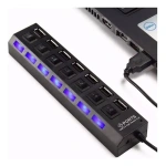 Hub Usb 7 Puertos Multiplicador Extensor Carga Y Datos Aae - Imagen 13