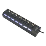Hub Usb 7 Puertos Multiplicador Extensor Carga Y Datos Aae - Imagen 5
