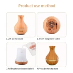 Humidificador Aromatizador Ultrasonico Al Agua 120ml Mt8739 - Image 3