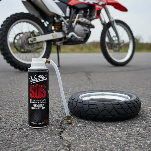 Inflador Sellador Emergencia Neumatico Cubierta Motos 228 Ml - Image 3