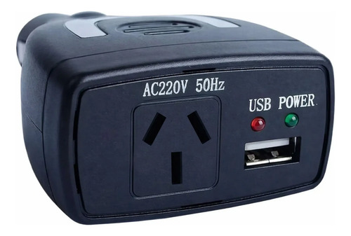 Conversor Inversor 12v A 220v Transformador Auto 75w - Imagen 4