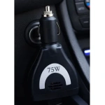 Conversor Inversor 12v A 220v Transformador Auto 75w - Imagen 3