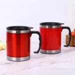 Jarro Vaso Termico De Acero Inoxidable Con Manija 350cc - Image 8