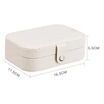 Joyero caja organizador para accesorios anillo joyas S0335 - Imagen 11