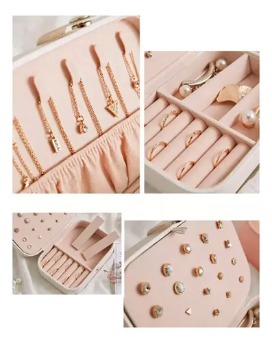 Joyero caja organizador para accesorios anillo joyas S0335 - Image 4