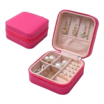 Joyero caja organizador portátil viajero anillos aros 14079 - Image 19