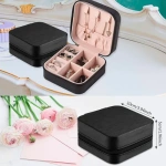 Joyero caja organizador portátil viajero anillos aros 14079 - Image 26