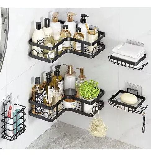 Soporte esquinero de baño 5 estantes F205 - Imagen 4