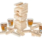 Juego de mesa yenga + 4 vasos shot - Image 2