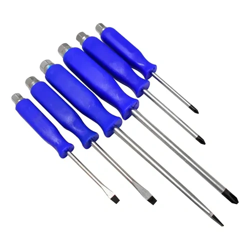 Juego Destornillador Golpe 6 Piezas Mecanica Profesional