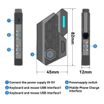Kit adaptador gamer de celular tablet mouse teclado Lt-2558 - Imagen 5