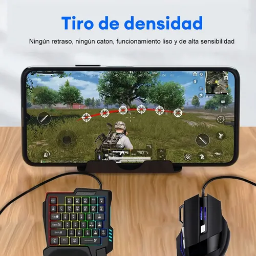 Kit adaptador gamer de celular tablet mouse teclado Lt-2558 - Imagen 6