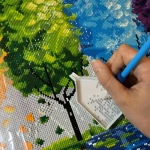 Kit pintura 5D con diamantes 30x40 cm - Image 139