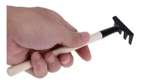 Kit Set Jardineria 2 Herramientas Rastrillo + Pala Bonsai - Image 4