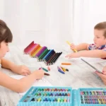 Kit valija 150 piezas de arte lápices fibrones colores 560428 - Image 14